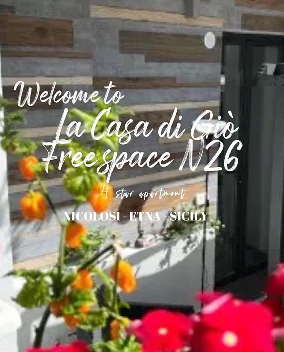 La Casa Di Gio - Free Space N26 Nicolosi Exterior photo